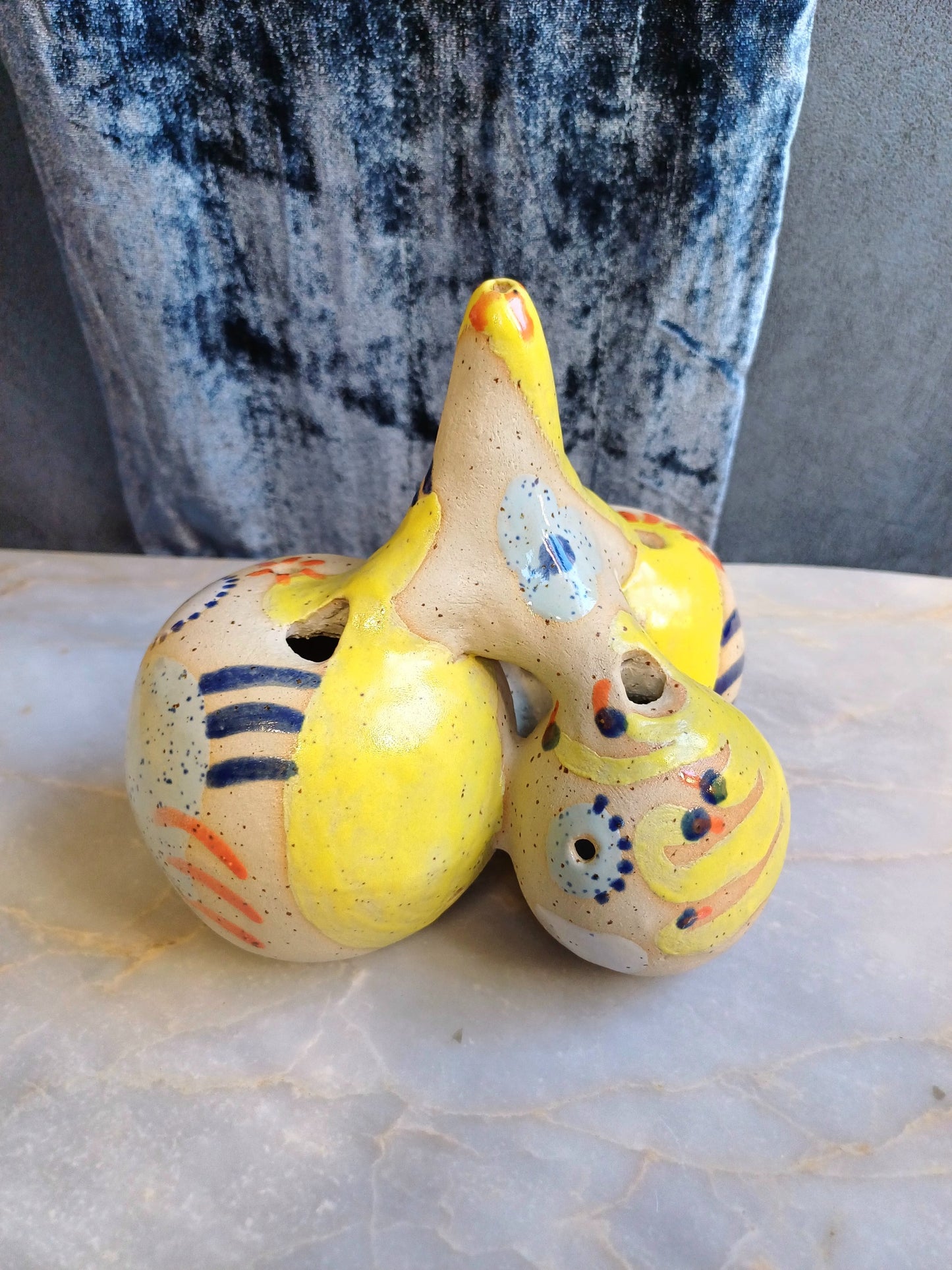 Asha magical whistles✨️ 01 Vistoso series ceramic ocarina