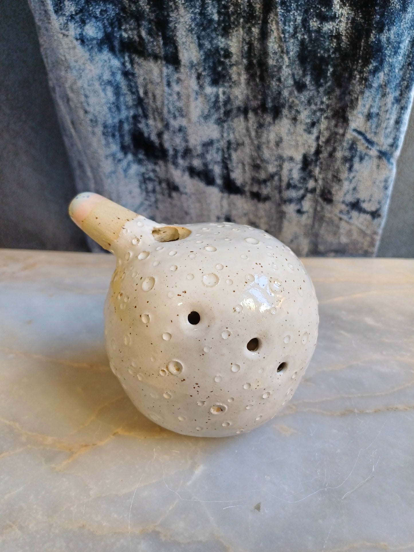 Asha magical whistles✨️ 05 Vistoso series ceramic ocarina Sadece 2 adet üretildi.